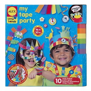 Аппликации Праздничная вечеринка из цветной бумаги (Alex, 1523)